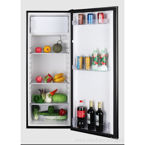 single door barrel shape compressor refrigerator